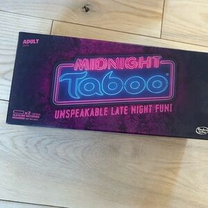 MIDNIGHT TABOO card game!!